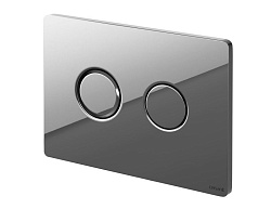 Вывод Кнопка: ACCENTO CIRCLE, пневматическая, хром глянцевый, Сорт1 (для АКВА50)