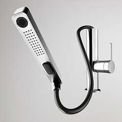 Смеситель для кухни Vincea VKF-22CH, хром, , шт