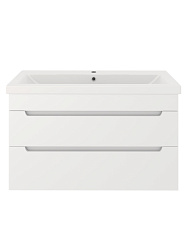 Тумба подвесная CITY 100 /2 ящ/раковина Фостер (100см)/AQUA DE MARCO