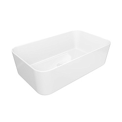 Corpa Nera Grossi/Гросси 48 раковина накладная узкая, белый