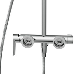 Душевая система MODUO (смеситель стандартный) с изливом 5 режимов шланг 150 металл