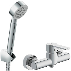 Комплект для ванной 2 в 1: смеситель SMART и душевой гарнитур CARI