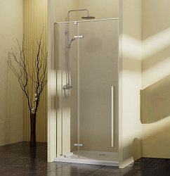 Душевая дверь Slim-N VDPH-5SN900CL, 900, хром, стекло прозрачное, , шт