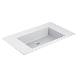 Раковина VCB-13800W из искусственного камня, цвет белый, , шт