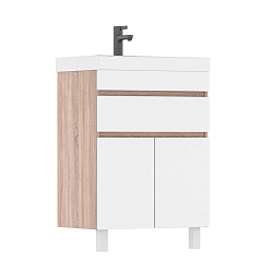 Тумба напольная Conty 60.2D.1Y (9696-60v)