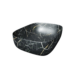 Corpa Nera Viotti/Виотти  50 раковина накладная, artceramic, черный мрамор