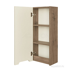 Модуль подвесной Оливия Бежевый/Дуб веллингтон левый