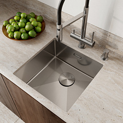 Декоративная накладка, нерж. сталь, сатин, Kitchen Line, IDDIS, CAPBS00i59