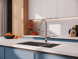 Смеситель для кухни ELIO однорычажный хром