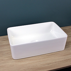 Corpa Nera Grossi/Гросси 38 раковина накладная узкая,artceramic, белый