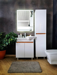 Зеркало/LED-подсветка(80см*90см)/сенсор. выключатель Carrera/AQUA DE MARCO