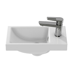 Раковина встраиваемая: COMO 40, 1 отв., белый