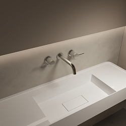 Смеситель для раковины Groove VBFW-4G1BN встраиваемый, брашированный никель, , шт