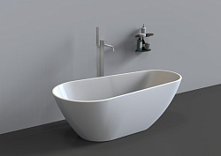 Смеситель для ванны напольный Desire VTF-1DBN однорычажный, с регулятором давления, браш. никель, , 