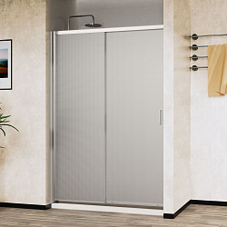 Душевая дверь City VDS-5CT100MT, 1000, хром, стекло текстурное, , шт