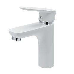 Aringa Рейн смеситель для умывальника, белый