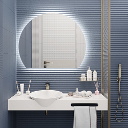 Зеркало /LED-подсветка/(90*110см)/ MOON./AQUA DE MARCO