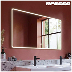 DREJA.eco Зеркало POINT, 120x70 см, сенсорный выключатель, LED-подсветка