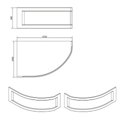 Панель фронтальная: KALIOPE 153, универсальная