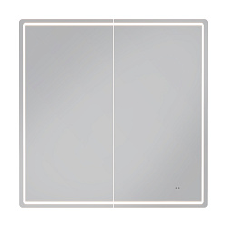 Шкаф навесной Geometry Comfort 800 с зеркалом