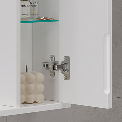 Зеркало-шкаф Lake 70 правое (белый)