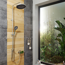 Душевой гарнитур с верхней лейкой, IDDIS, SpaHome, SPA3F0Ci76
