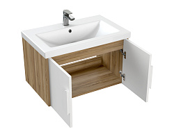 Тумба под раковину подвесная COMO 70 для COMO 70 белый