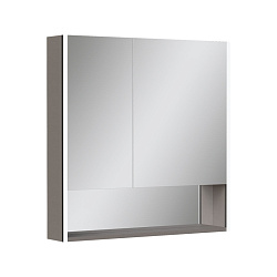 Шкаф зеркальный Smile LED 80