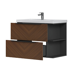 Тумба подвесная FOREST 80.2Y, орех (9080 TL)