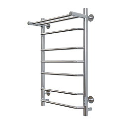 Aringa Бонди полотенцесушитель лесенка электрический с полкой 80*50, хром