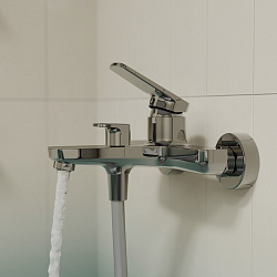 Смеситель для ванны, глянцевый хром, Ever, IDDIS, EVESB00i02WA