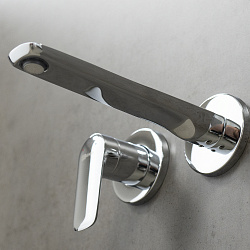 VERBA Встраиваемый смеситель для раковины, излив 22,9 см, латунь/хром, LM11426C