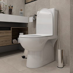 Corpa Nera Salieri/Сальери унитаз-компакт безободковый, белый