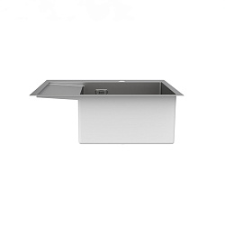 Мойка, нерж. сталь, сатин, чаша справа, 590*510, Haze, IDDIS, HAZ59SRi77