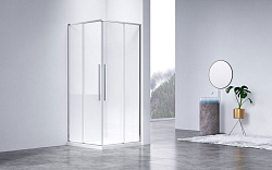 Душевой уголок Slim-N VSS-4SN9010CL, 1000*900, хром, стекло прозрачное, , шт
