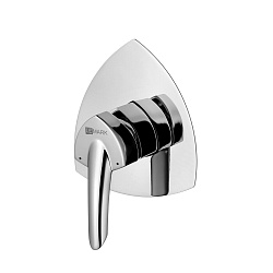 ВЫВОД MARS Встраиваемый смеситель для душа, на один выход, без аксессуаров, латунь/хром, LM3523C