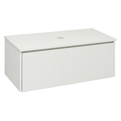 Тумба подвесная Monaco/90см/1 ящ/белый софт /AQUA DE MARCO