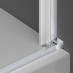 Душевой уголок Alpha VSR-3ALP9090CL, 900*900, хром, стекло прозрачное, , шт