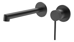 Смеситель для раковины Rim VBFW-2RM1GM встраиваемый однорычажный, вороненая сталь, , шт