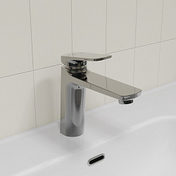 Смеситель для умывальника, глянцевый хром, Ever, IDDIS, EVESB00i01