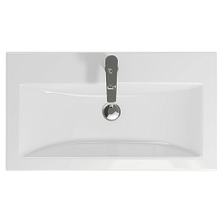 Раковина встраиваемая: COMO 80, 1 отв., белый