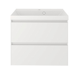 Тумба подвесная ASTRA 70 /2ящ/белая/раковина Астория Florentina/AQUA DE MARCO