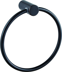 Держатель для полотенец, кольцо, черный HB8404-7