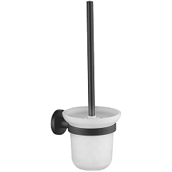 Ёршик туалетный настенный, черный HB8710