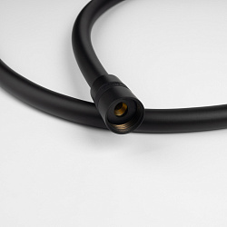 Шланг для душа, черный, ПВХ, 1.5м, IDDIS, 04P15BLi19