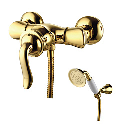 Смеситель для душа, латунь/золото, LM4703G