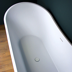 Corpa Nera Bonini/Бонини ванна акриловая отдельностоящая 170х80х58, синий матовый