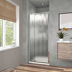 Душевая дверь Intra VDP-1I8090CH, 800/900, хром, стекло шиншилла, , шт