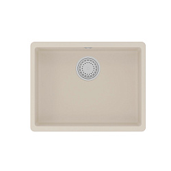 SINARA 540-U Мойка кухонная из кварцгранита цвет: шампань  комплектация: крепеж, сливная арматура с