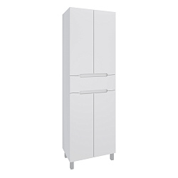 Шкаф-пенал/белый/(60см) Olivia /AQUA DE MARCO